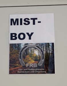 Mistboy Beschriftung
